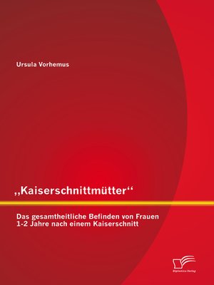 cover image of „Kaiserschnittmütter"